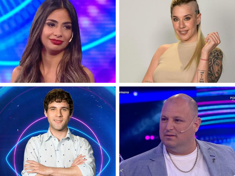 Gran Hermano los nominados de esta semana son Ariel Agustín Lucila y