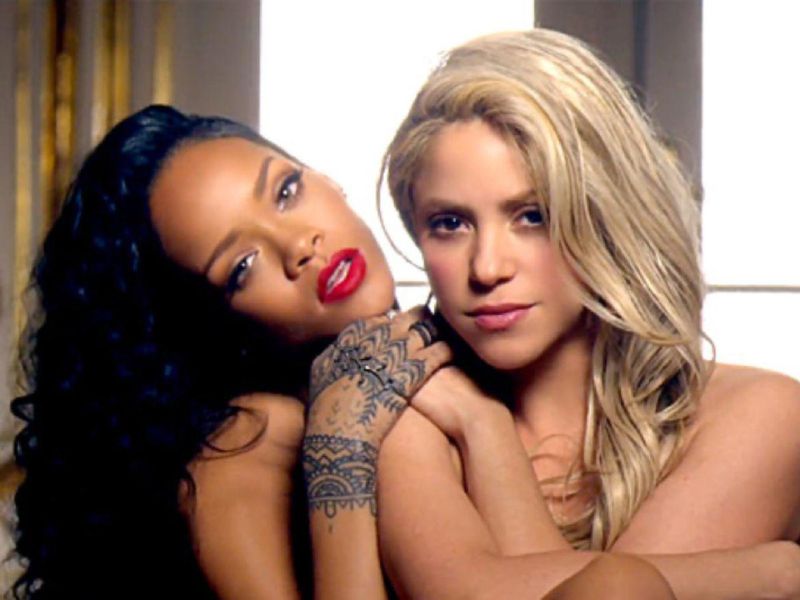 Super Bowl Rihanna Recibi El Apoyo De Shakira En Su Vuelta A Los