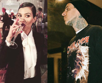Kourtney Kardashian y Travis Barker, baterista de Blink 182: del amor platónico a una incipiente relación