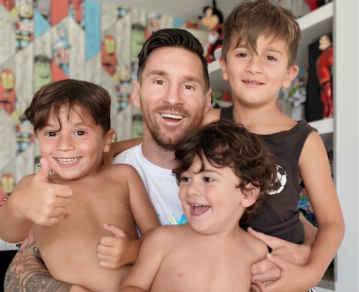 Cómo es la vida de Ciro, Thiago y Mateo, los hijos de Messi, en Barcelona
