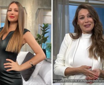 ¡Qué panzota! Pampita mostró cómo avanzó su embarazo y pidió ayuda: “Voy a tener que cambiar el talle del pantalón”