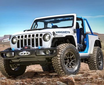 Jeep le pone electricidad a un Wrangler