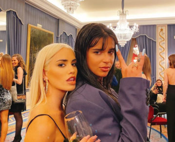 Nathy Peluso y Lali llamaron la atención por sus looks en Madrid: "Siempre seremos fashion victims"