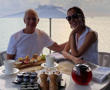 Cómo y dónde fue la lujosa luna de miel de Eduardo Costantini y Elina Fernández