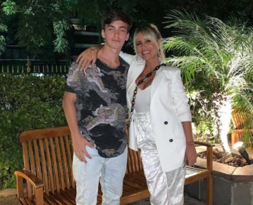 Florencia Peña le dedicó un divertido saludo a su hijo Toto, que cumplió 18 años