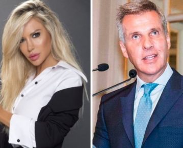 El ataque de furia de Luciana Salazar con Martín Redrado tras la filtración de fotos con otra mujer en Miami