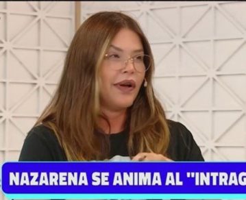 Nazarena Vélez confirmó cómo fue el encuentro que tuvo con Luis Miguel en un hotel