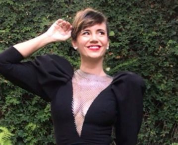 El glamoroso look que eligió Griselda Siciliani en los Premios Goya