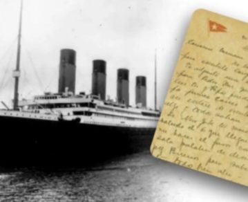 Subastan una estremecedora carta escrita por una sobreviviente del Titanic desde un bote salvavidas