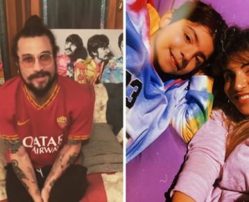 Tras confirmar su romance con Gianinna Maradona, Daniel Osvaldo tuvo un tierno gesto con su hijo Benjamín