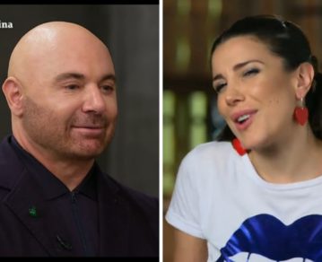 Andrea Rincón dejó de lado sus diferencias y piropeó a Germán Martitegui en MasterChef