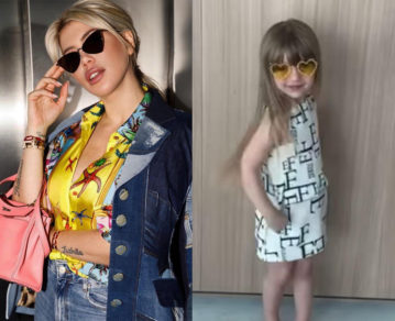 El video más fashionista de Isabella Icardi compartido por Wanda: "La más chiquita, la más traviesa"