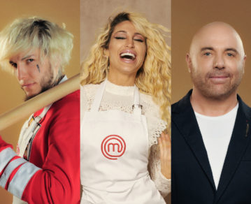 Alex Caniggia coqueteó con Vicky Xipolitakis y chicaneó a Germán Martitegui en MasterChef