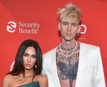 Megan Fox se robó todas las miradas por el extraño beso con Machine Gun Kelly