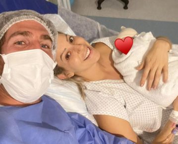 Noelia Marzol mostró la carita de Donatello por primera vez