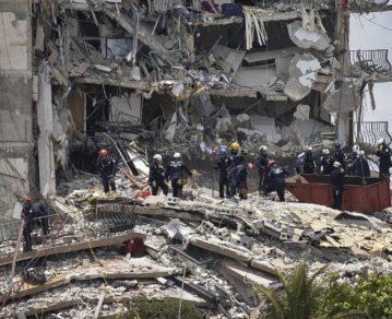 Derrumbe en Miami: asciende a 9 el número de víctimas fatales