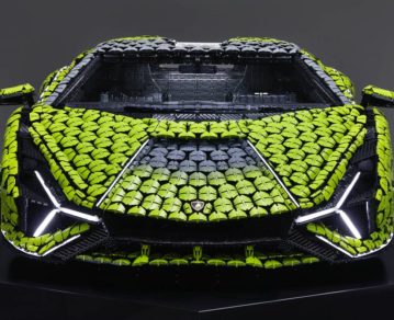 Lego y Lamborghini, la asociación menos esperada