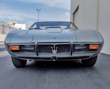 Un Maserati que perteneció a Frank Sinatra sale a subasta