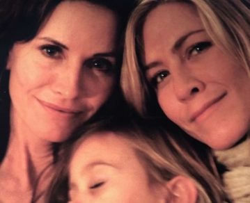 El emotivo video con el que Jennifer Aniston celebró el cumple de Courteney Cox