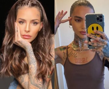 Quién es Rebecca Fox, la influencer inglesa que dice que Cande Tinelli le copia los tatuajes