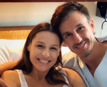 El obstetra de Pampita vaticinó que tendrá más hijos con Moritán