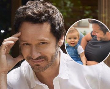 La dulce foto de Benjamín Vicuña y su hijo Amancio que compartió la China Suárez