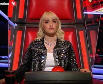 Lali en La Voz Argentina: cantó su canción preferida de Soda Stereo y fue criticada en las redes