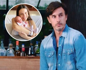 Moritán recibió fuertes críticas por salir en un día frío con su hija Ana a una semana de su nacimiento