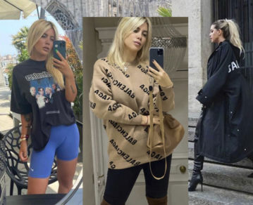 Wanda y su obsesión por Balenciaga: cuál es la nueva prenda de la firma que lució y por qué también la visten sus hijas