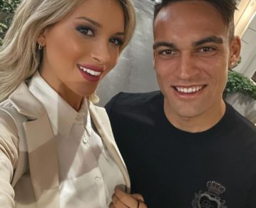 Quién es Agustina Gandolfo, la novia mendocina de Lautaro Martínez a quien le dedicó su gol