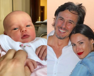 Así es la carita de Ana, la hija de Pampita y Roberto García Moritán