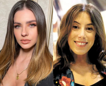 La China Suárez lució el calzado de su amiga Sofía Sarkany en el sur argentino