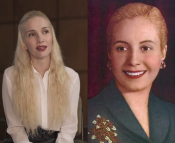 Natalia Oreiro recordó a Eva Perón a 69 años de su muerte: "La organización política de las mujeres fue algo increíble que logró ella"