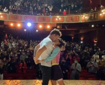 La emoción de Nico Vázquez y Gimena Accardi tras volver al teatro después del derrumbe en Miami: "Es sanador"