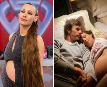 Pampita tras el nacimiento de Ana: cómo fue el parto, por qué no quería que fuera de Leo y a quién se parece