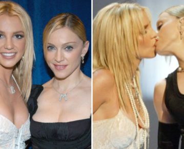 Madonna y Britney Spears: se cumplen 18 años de su polémico beso arriba del escenario