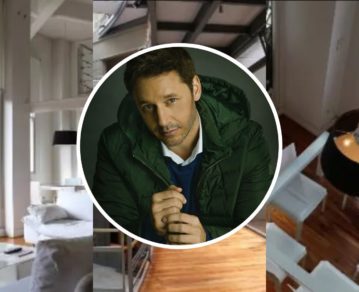 Benjamín Vicuña y su departamento de soltero: tiene pileta interna, jardín y decoración minimalista