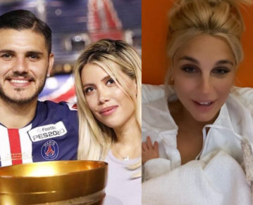 Wanda Nara y Mauro Icardi se convirtieron en tíos de Giorgia: así anunció Ivana la llegada de su primera hija