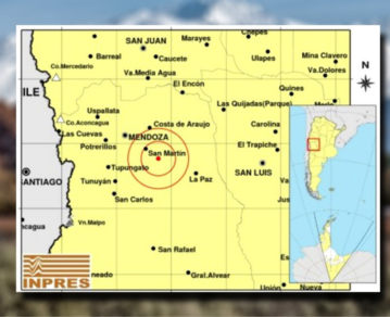 Un sismo sacudió a Mendoza y rige una alerta de Zonda