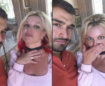 Britney Spears anuncia que se casa con su novio, Sam Asghari