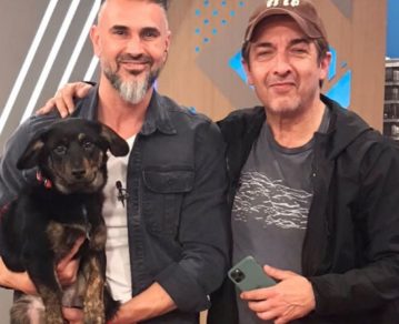 Leo Montero fue sorprendido en vivo por Ricardo Darín y un perro: "Lo que acaba de suceder es una cosa de locos"