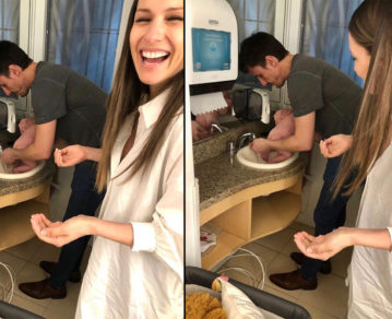 A dos meses del nacimiento de Ana: las postales íntimas de Pampita, Roberto García Moritán y su hija en camarines