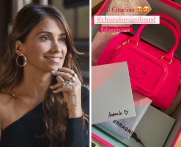 Antonela Roccuzzo: cómo es y cuánto cuesta la lujosa cartera que le regalaron