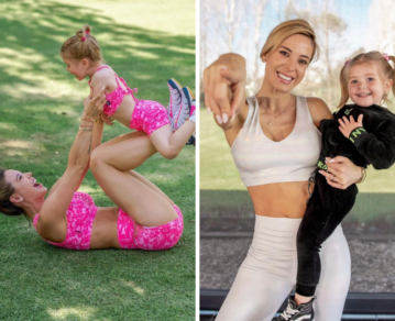 Chloé, la hija de Jésica Cirio, y su vida ‘fit’: con 3 años tiene su propio personal trainer y mantiene una dieta equilibrada