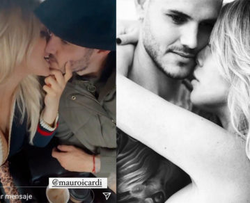 Wanda y Mauro subieron la misma foto y los usuarios lanzaron teorías sobre la “mirada perdida de él”