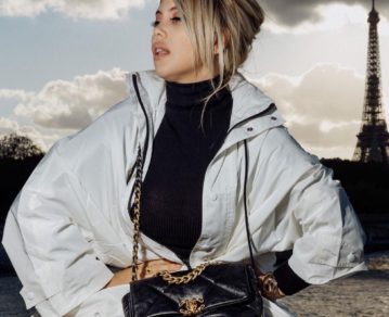 Wanda Nara lució una lujosa cartera de la marca Chanel valuada en más de 5 mil dólares