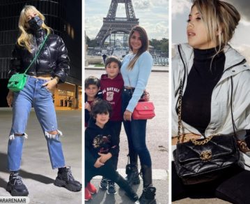 Wanda Nara, Antonela Roccuzzo y Jésica Cirio marcan tendencia con sus lujosas carteras de Chanel