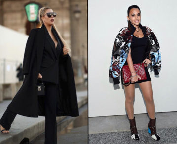 Duelo de estilos en primera fila: el look chic de Wanda Nara versus el estilismo "risky" de Antonela Roccuzzo