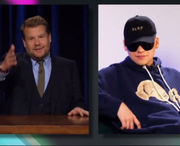 Bizarrap llegó a Hollywood: cómo fue su encuentro con James Corden