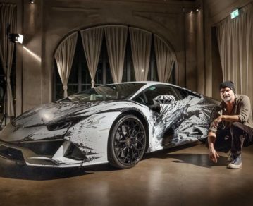 Lamborghini: nuevo modelo Huracán Evo convertido en una obra de arte